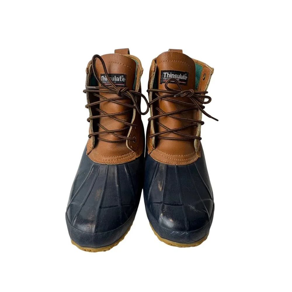 Colorado Duck Boots‎ Mens 8M Steel Shank Leather Thinsulaye